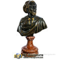 Western Bronze Or Brass Bust Statue